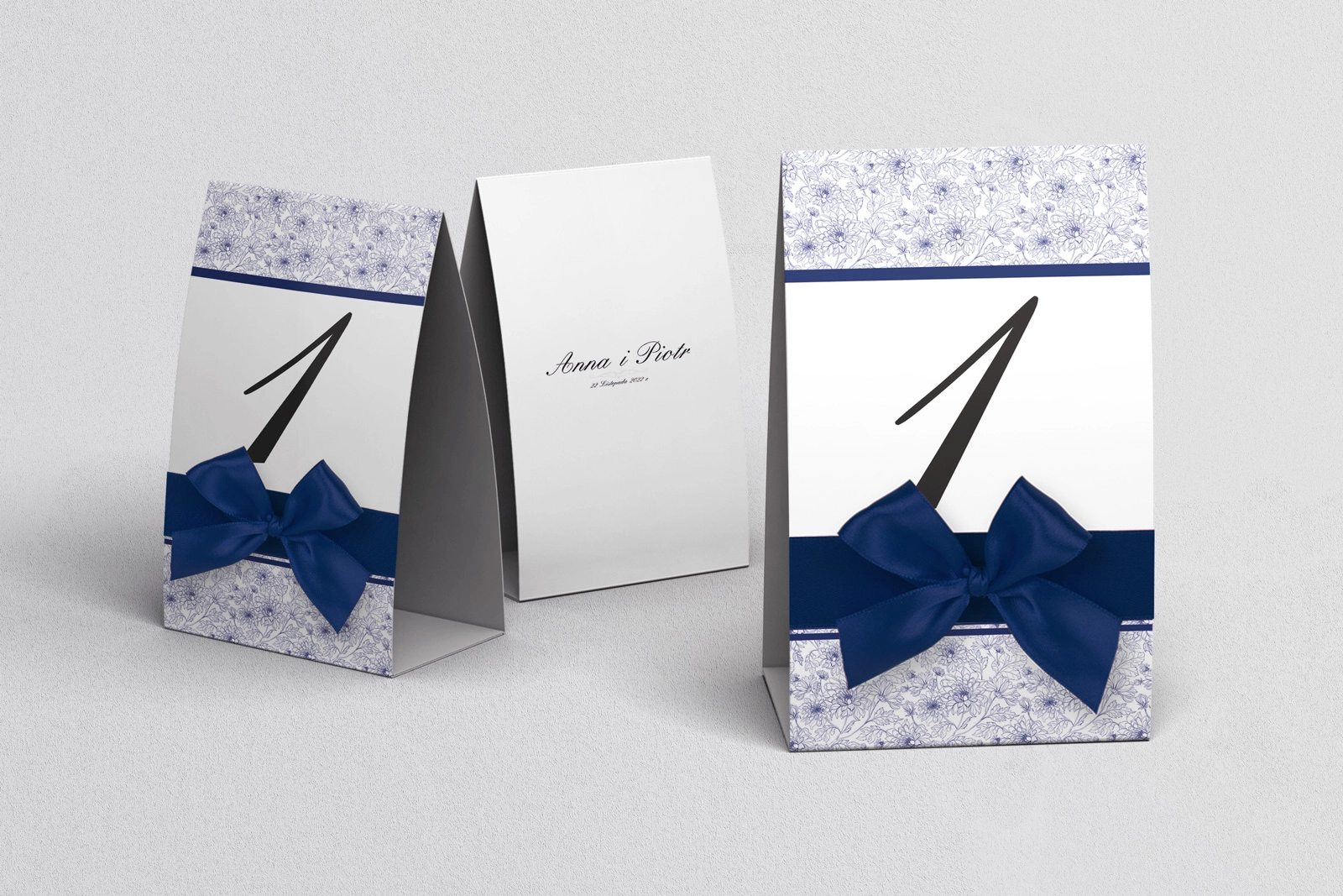 Numerki na stół Ornaments Motyw 1