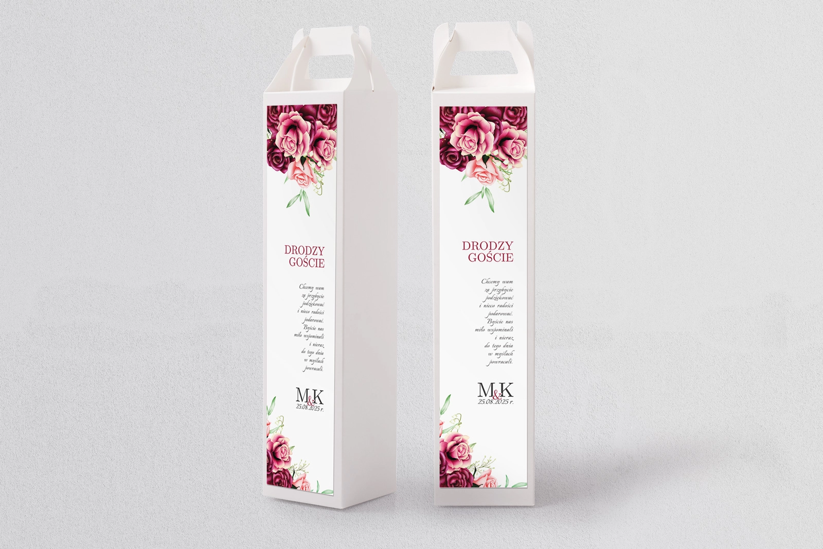 Pudełko na alkohol Fabello Motyw 3