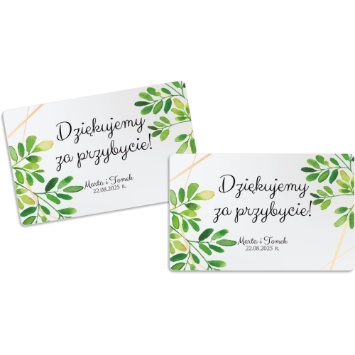 Magnes Prostokątny - Flowers & Frame Motyw 3