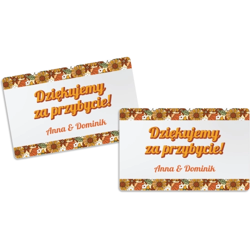 Magnes Prostokątny - Retro Style Motyw 1