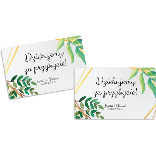 Magnes Prostokątny - Flowers & Frame Motyw 2