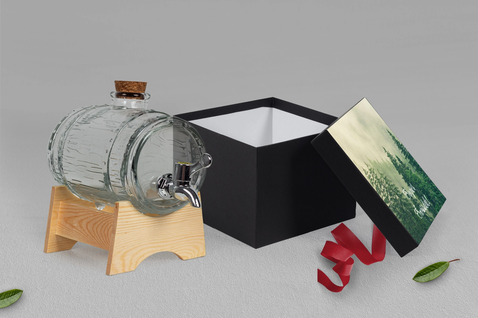 Antałek - opakowanie czarne Forest Motyw 1