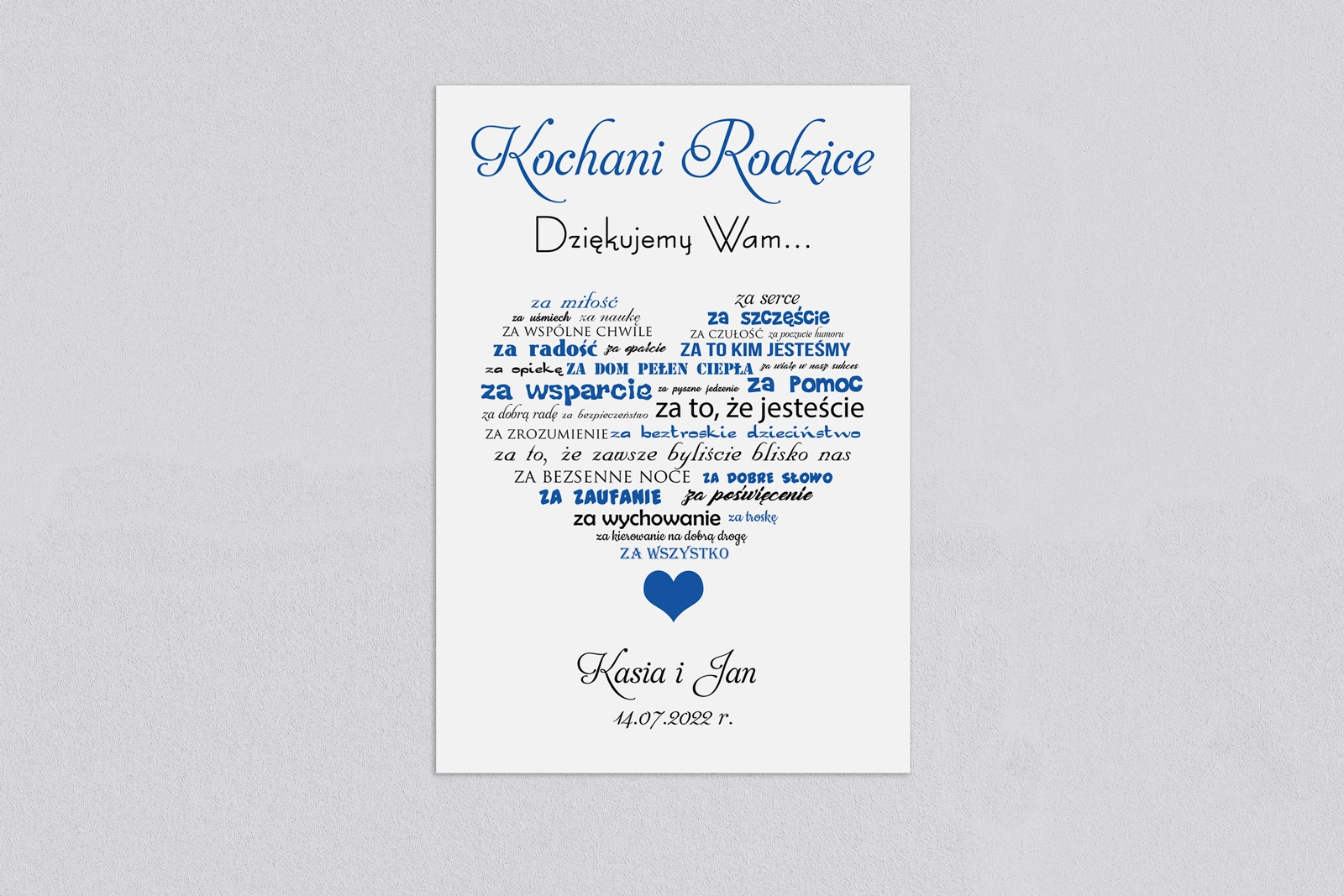 Obrazy z sercem - wzór 3