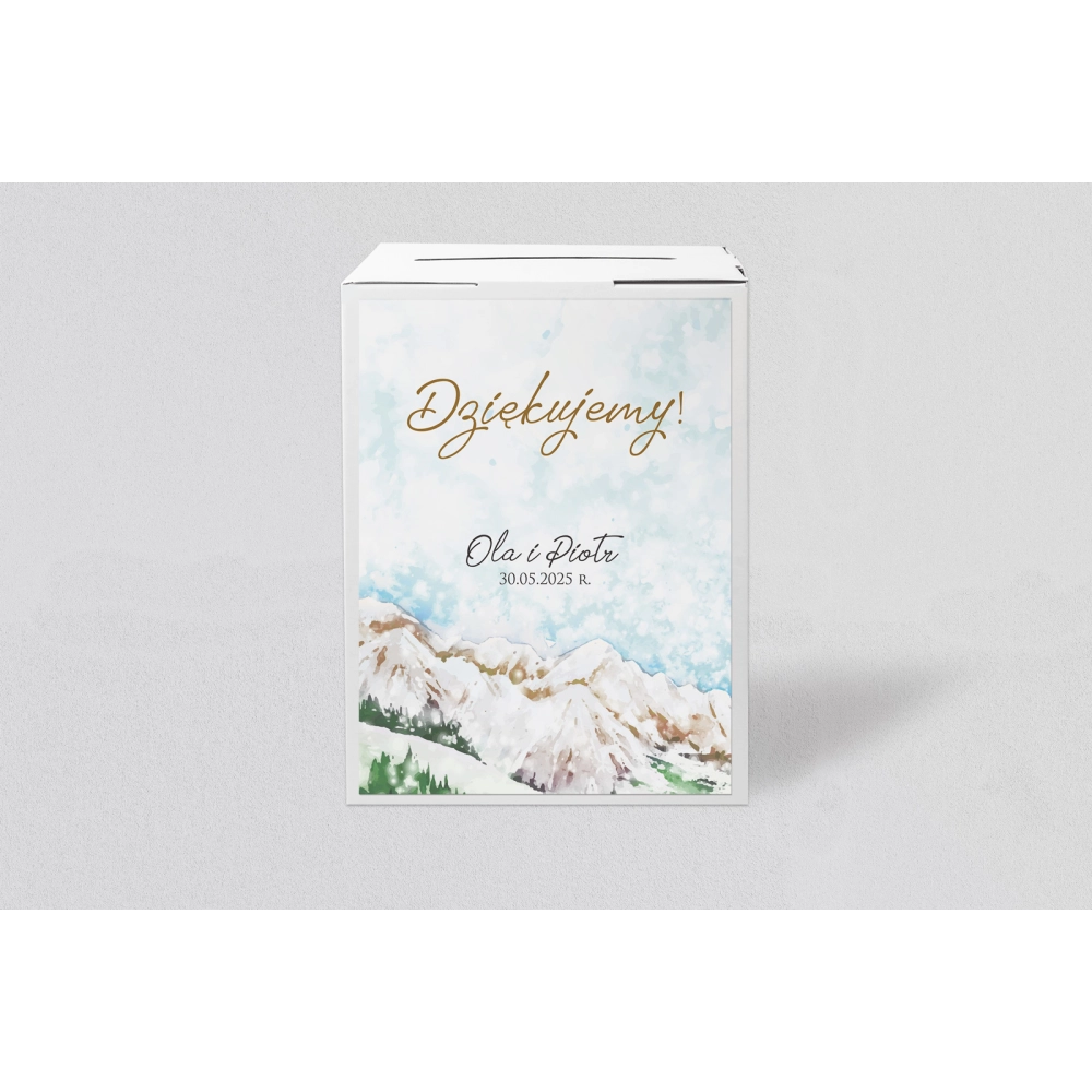 Pudełko na koperty i&nbsp;pieniądze Gaja Motyw 7