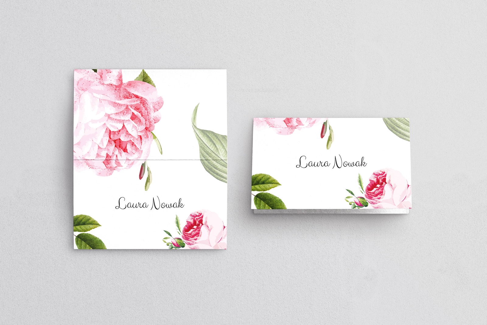 Winietki ślubne składane Dream - Motyw 2