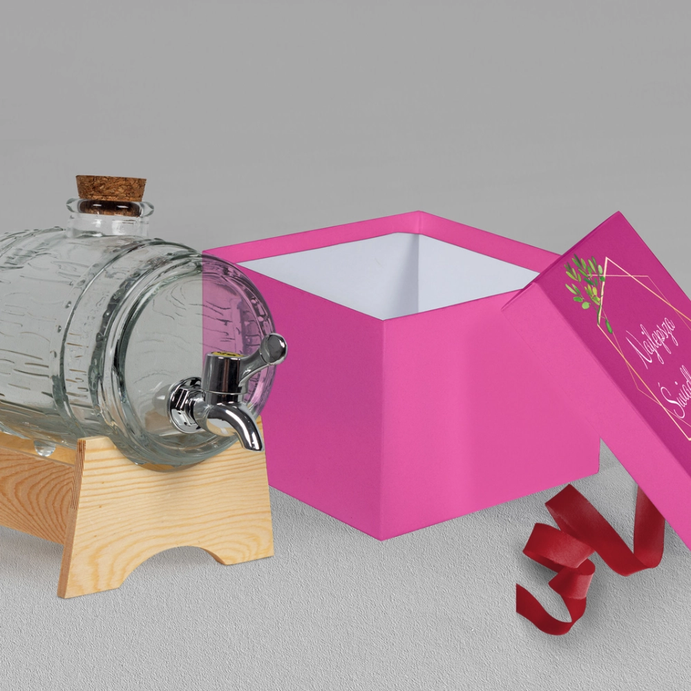 Antałek - opakowanie różowe Flowers & Frame Motyw 3