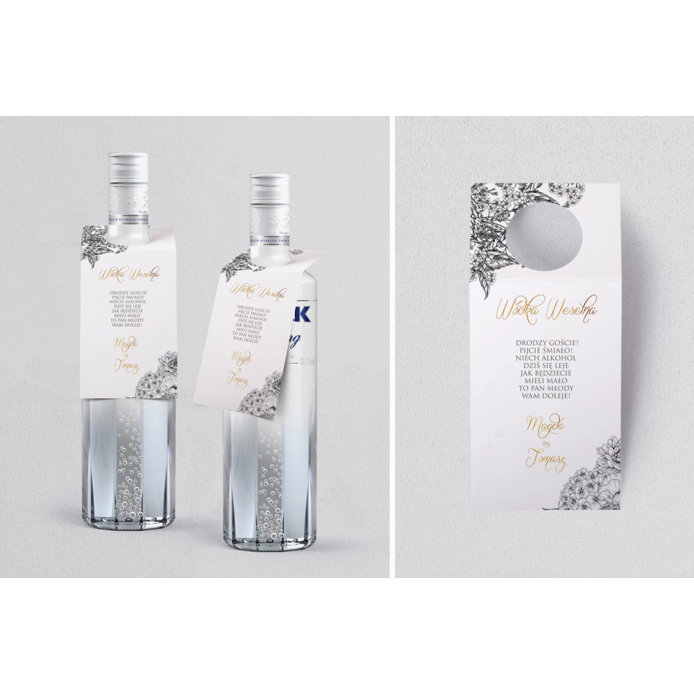 Zawieszka na alkohol oczko Adore - Motyw 3