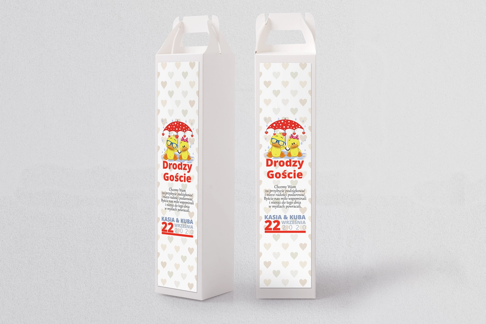 Pudełko na alkohol Uroczy Deszcz Motyw 5