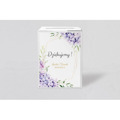 Pudełko na koperty i pieniądze Flowers & Frame Motyw 1