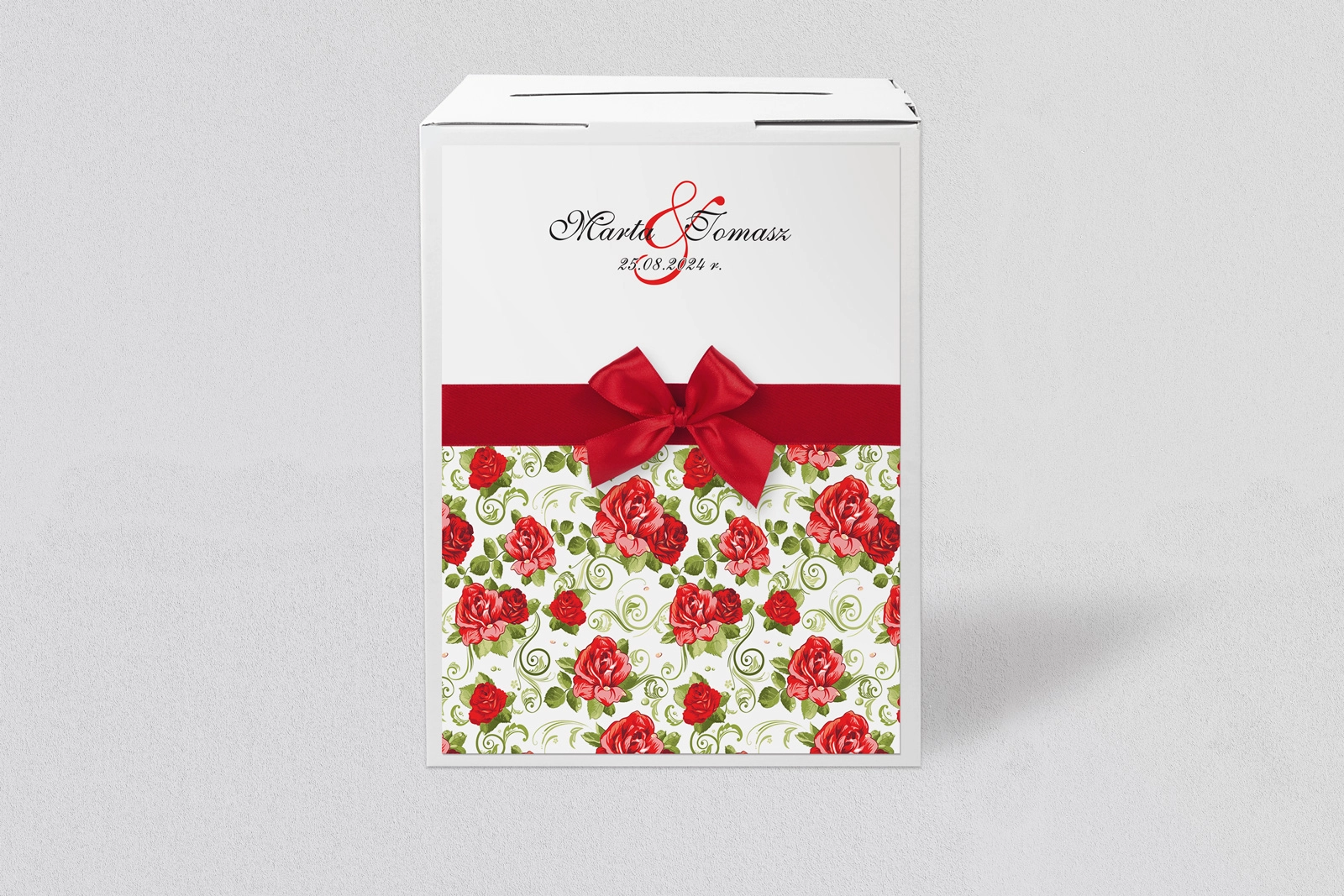 Pudełko na koperty i pieniądze Laura Motyw 2