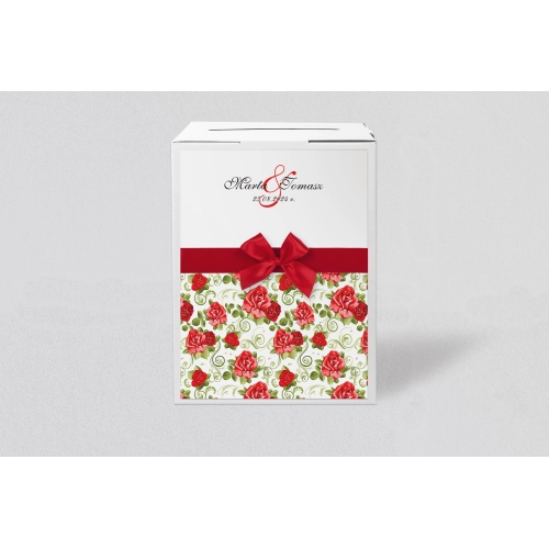 Pudełko na koperty i pieniądze Laura Motyw 2