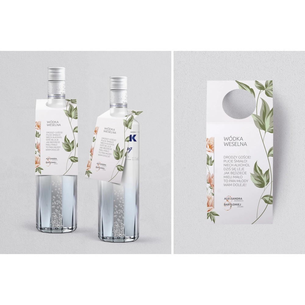 Zawieszka na alkohol oczko Lea Motyw 3