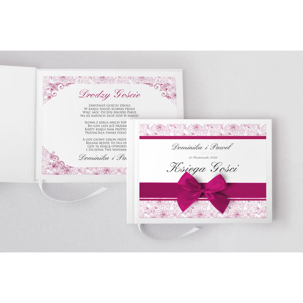 Księga Gości Weselnych Ornaments Motyw 10