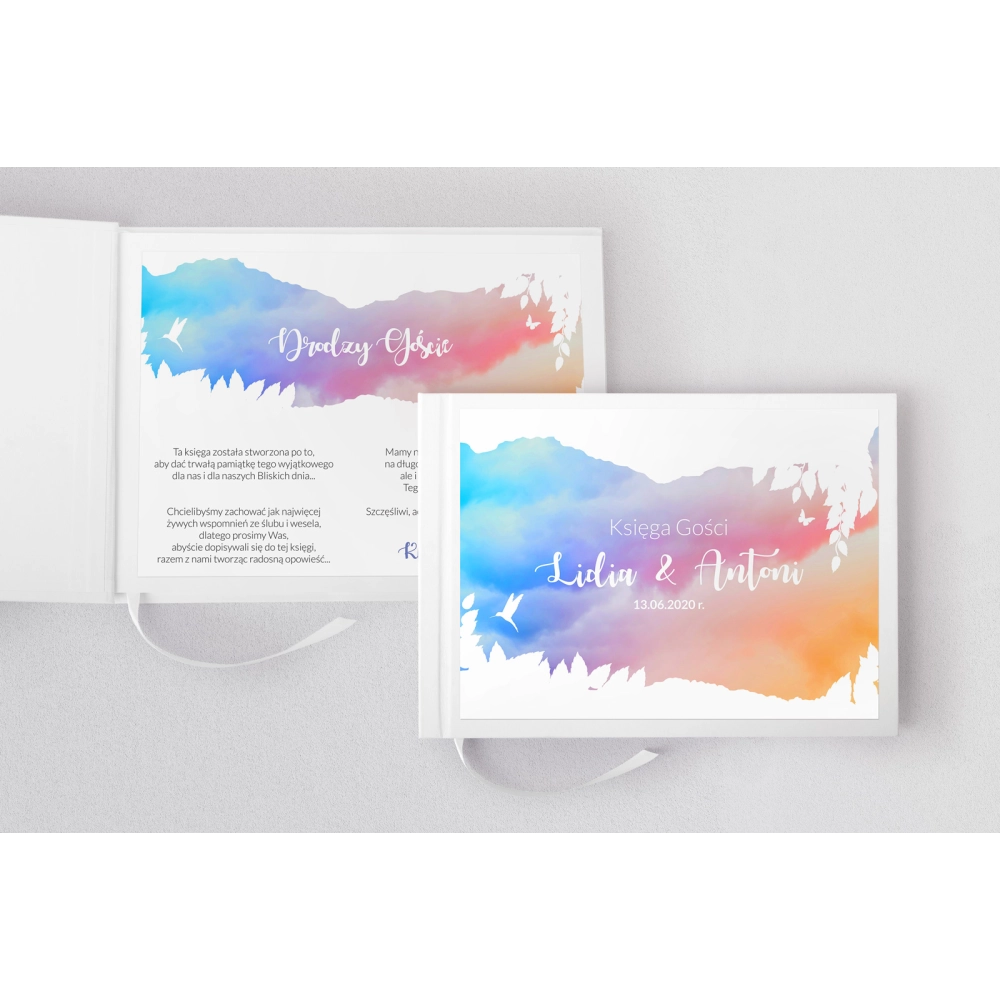 Księga Gości Weselnych Stylish Motyw 14
