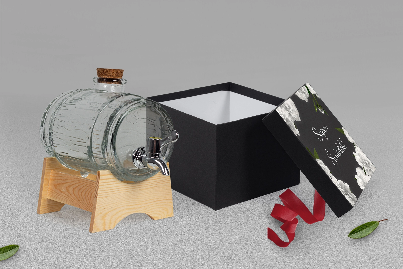 Antałek - opakowanie czarne Soft Motyw 3