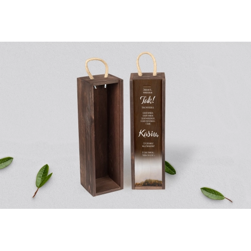 Prośba o Świadkowanie - SNW brązowa Forest - Motyw 3