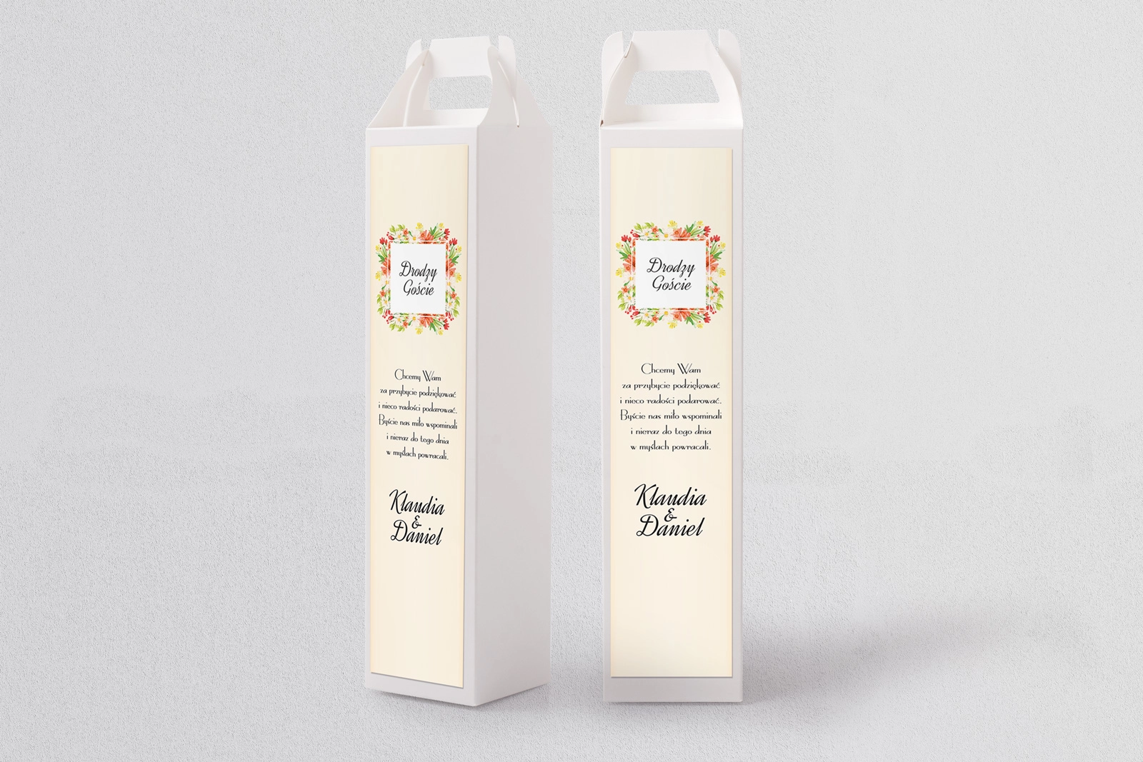 Pudełko na alkohol Love Motyw 4