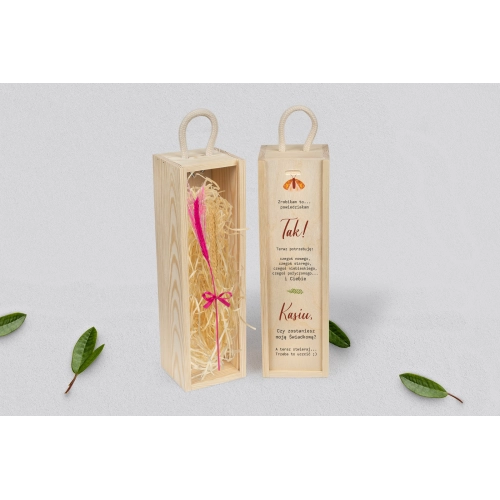 Prośba o Świadkowanie - SNW naturalna Butterflies - Motyw 3