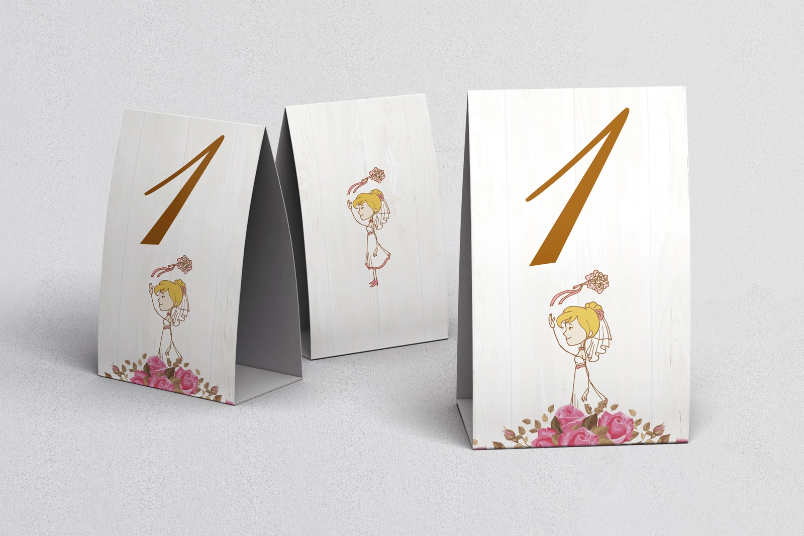 Numerki na stół Naturalna Miłość Motyw 14