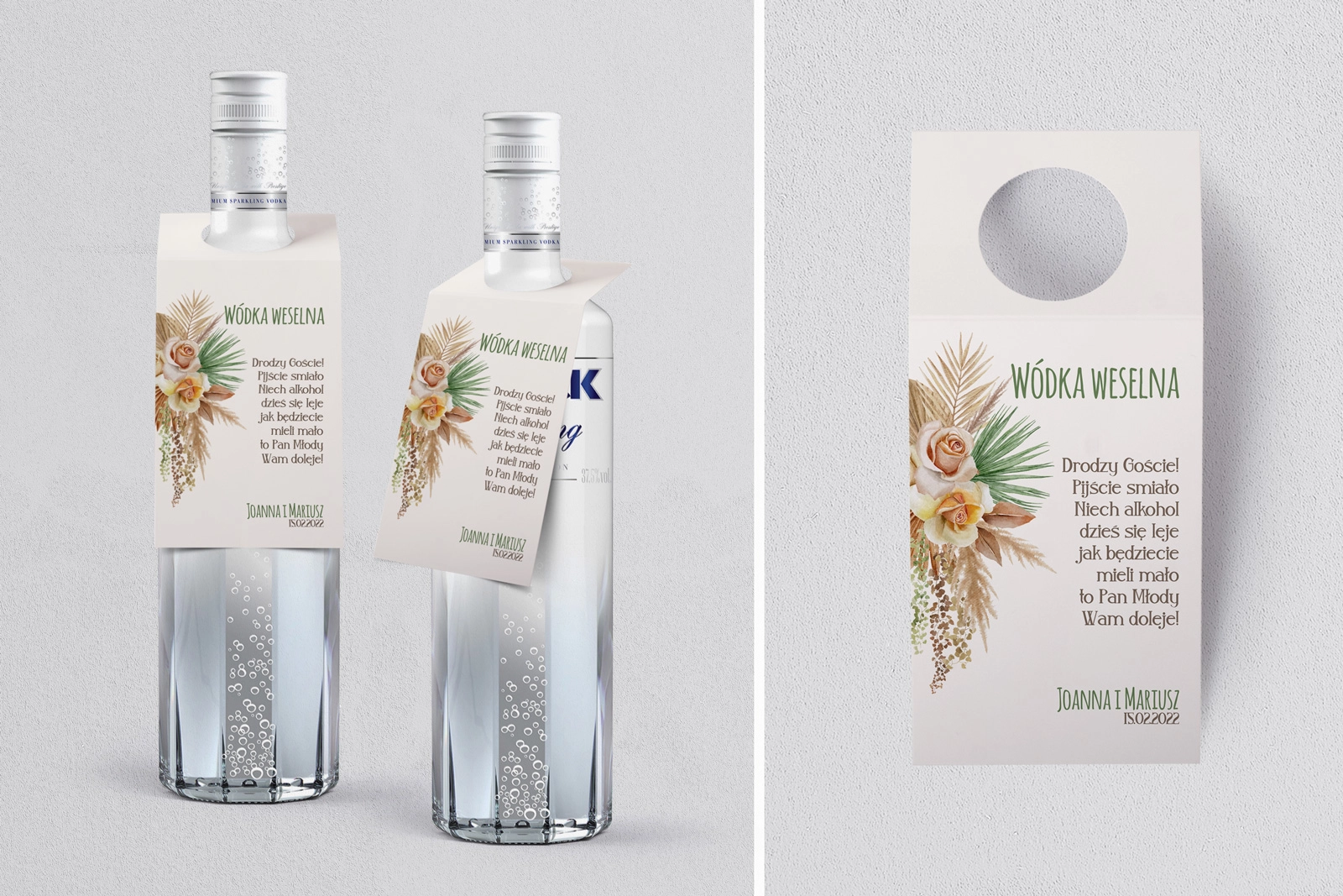 Zawieszka na alkohol oczko Boho - Motyw 1