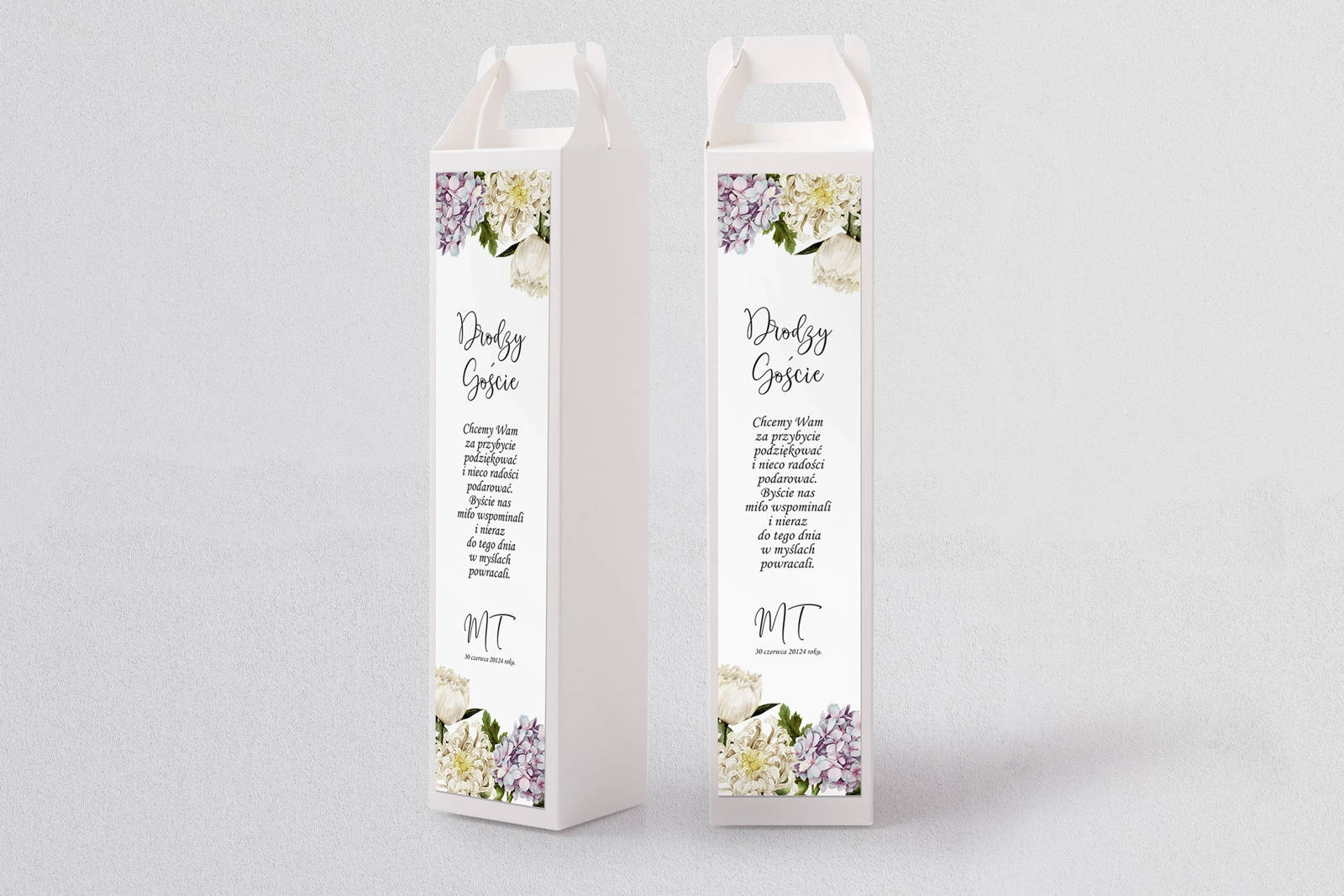 Pudełko na alkohol Ofelia Motyw 2