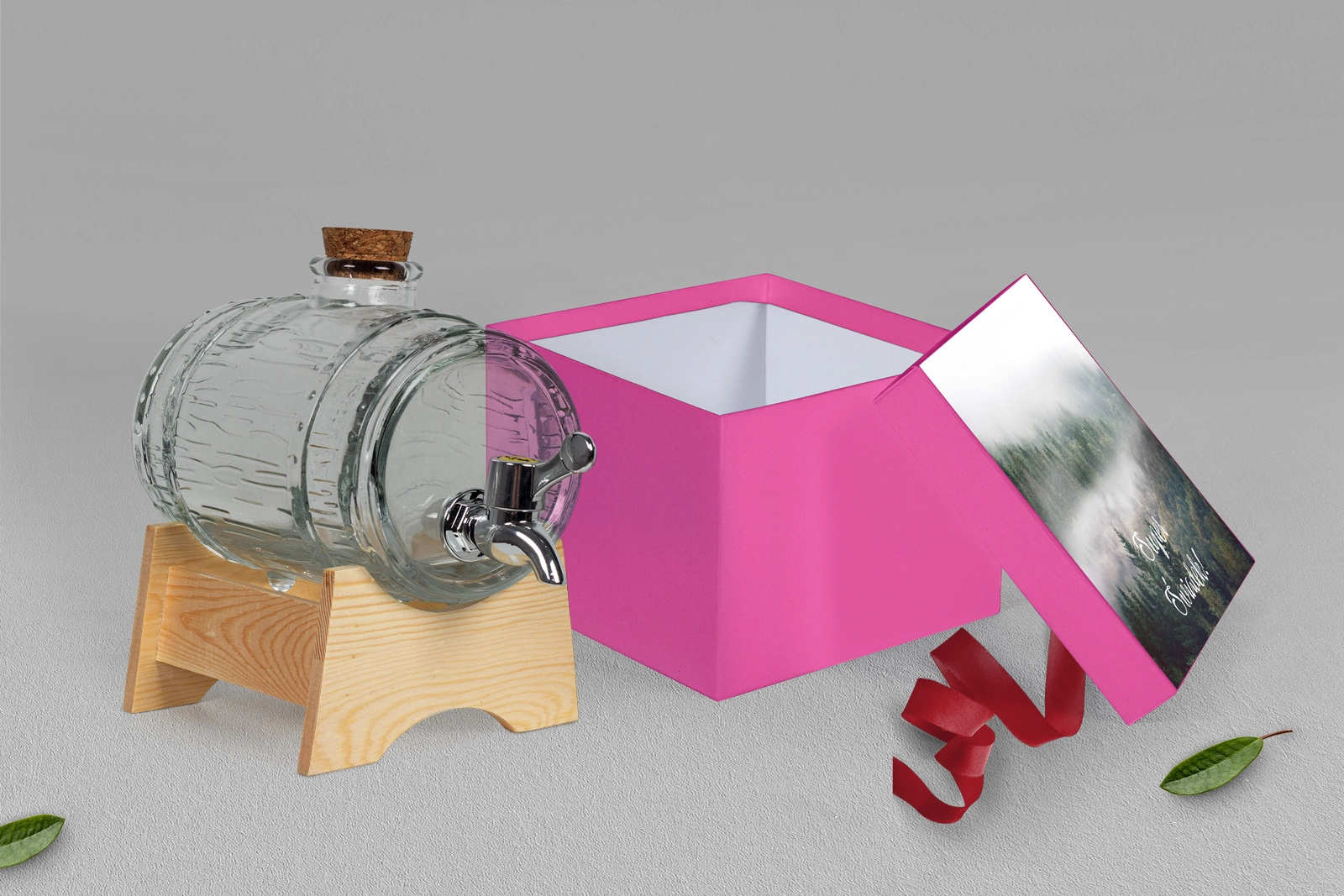 Antałek - opakowanie różowe Forest Motyw 2