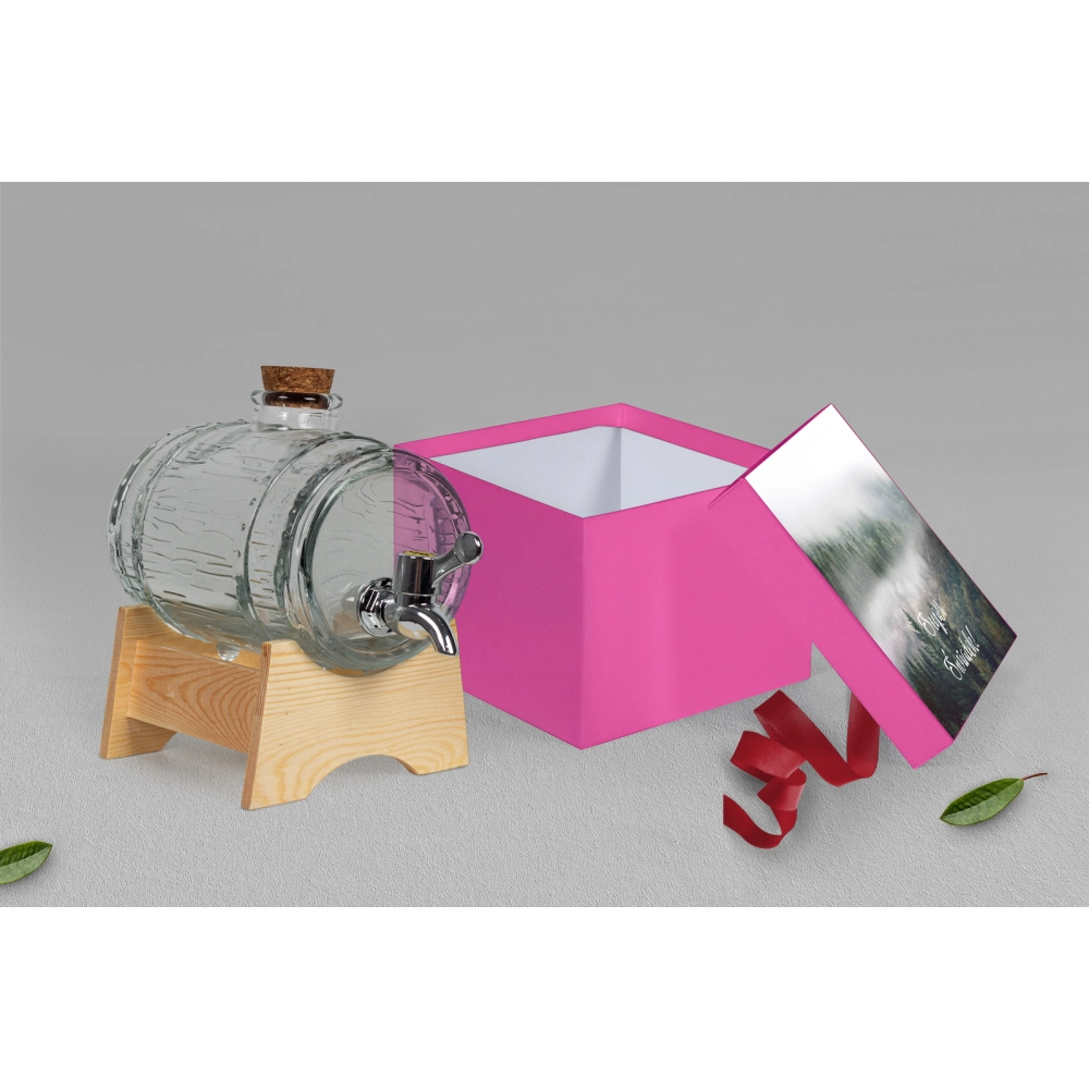 Antałek - opakowanie różowe Forest Motyw 2