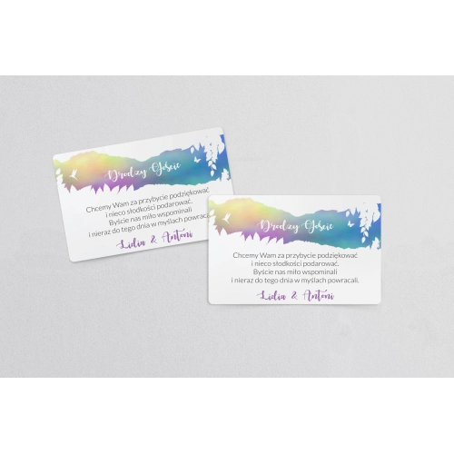 Naklejki na ciasto weselne Stylish Motyw 18