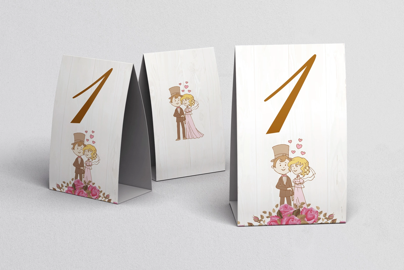 Numerki na stół Naturalna Miłość Motyw 6