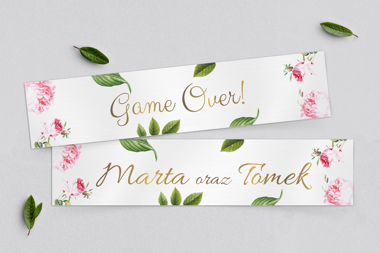 Tablice Rejestracyjne 2 szt. - Dream Motyw 2