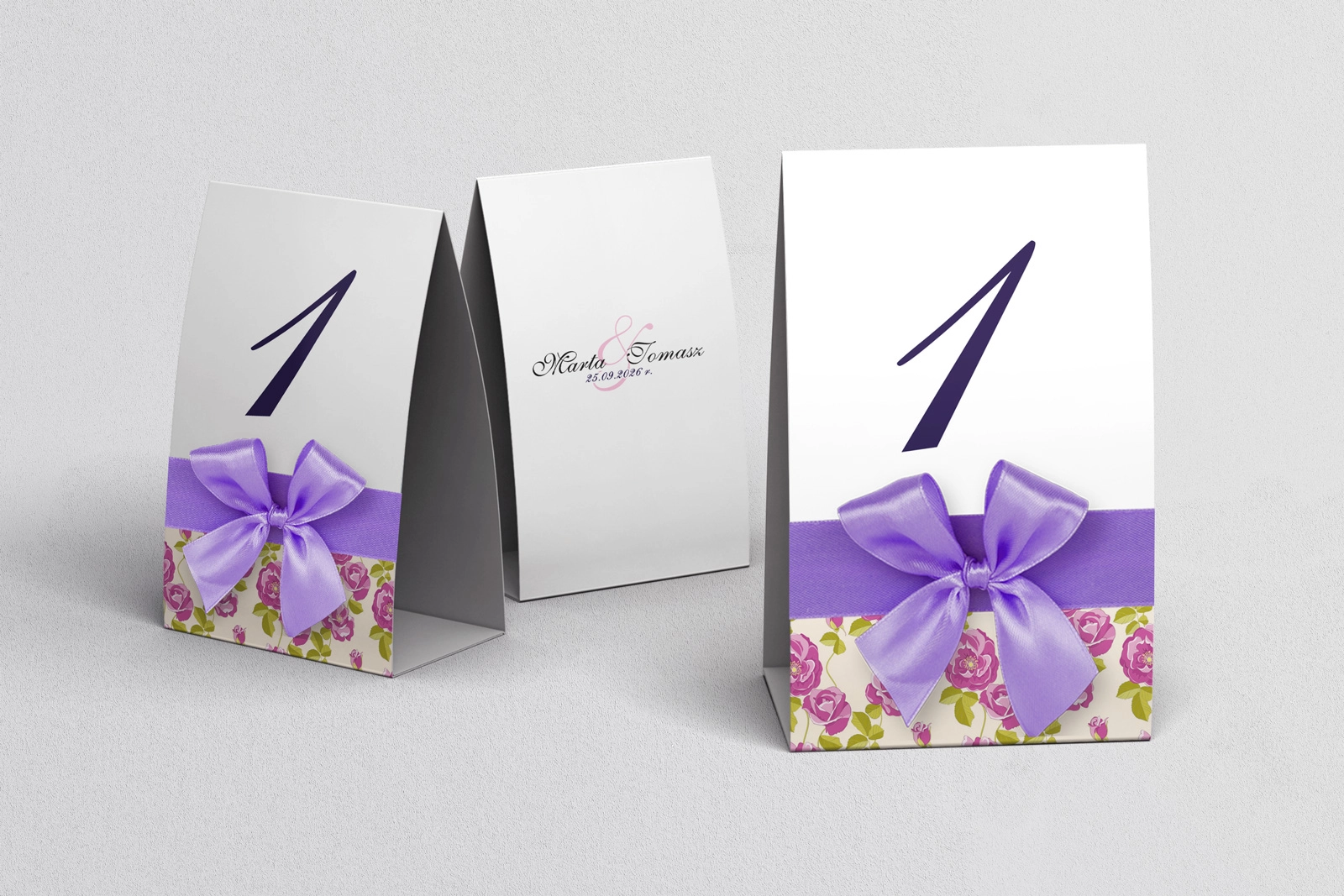 Numerki na stół Laura Motyw 5