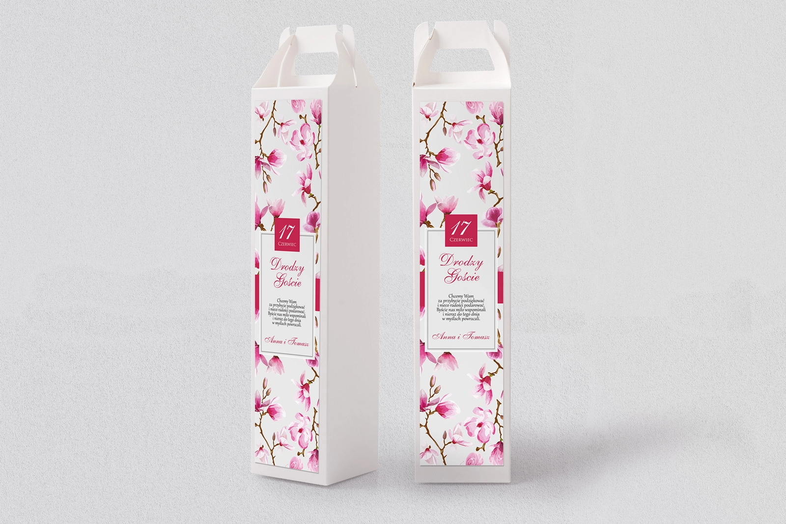 Pudełko na alkohol Nasz Dzień Motyw 5