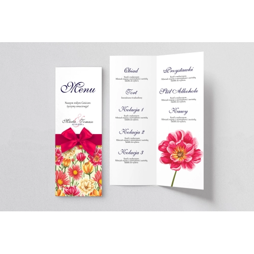 Menu Weselne Laura Motyw 1