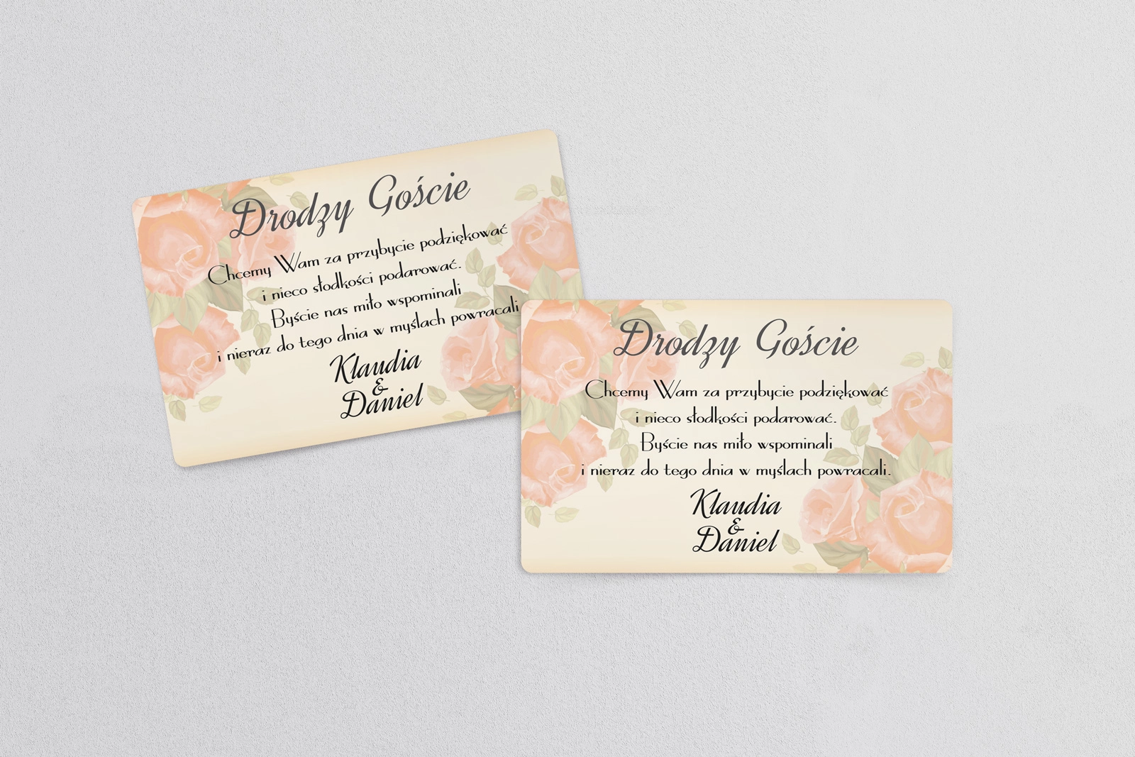 Naklejki na ciasto weselne Love Motyw 6