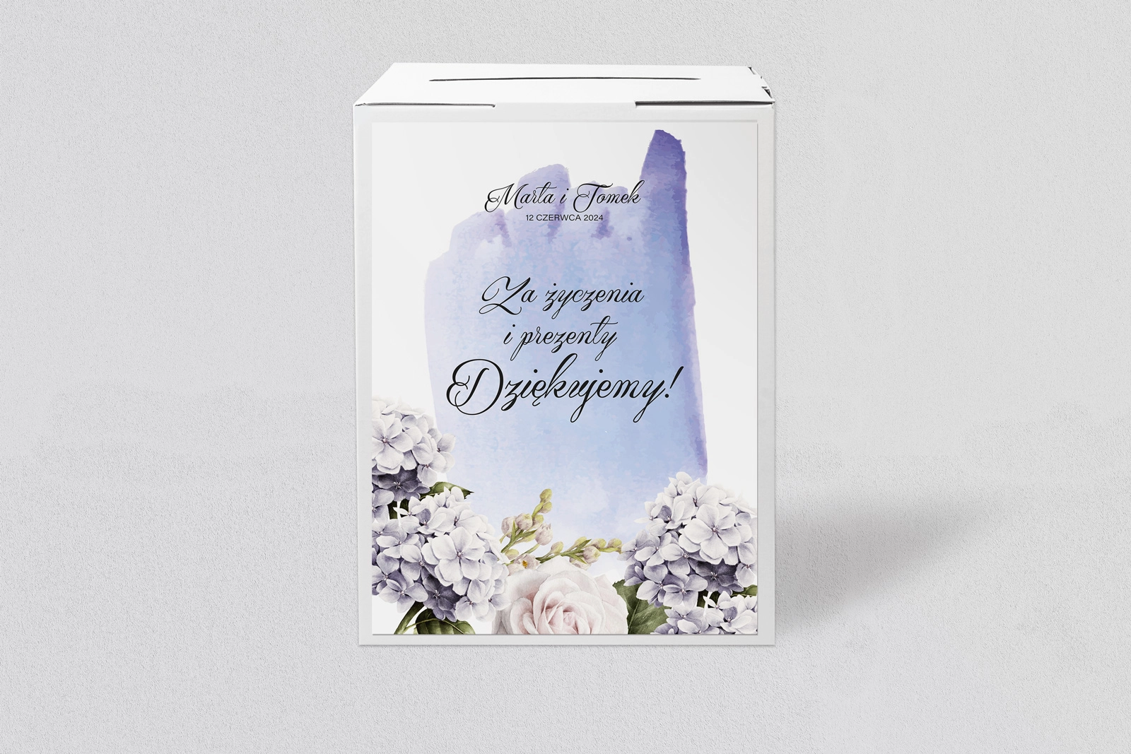 Pudełko na koperty i pieniądze Charlotte Motyw 2