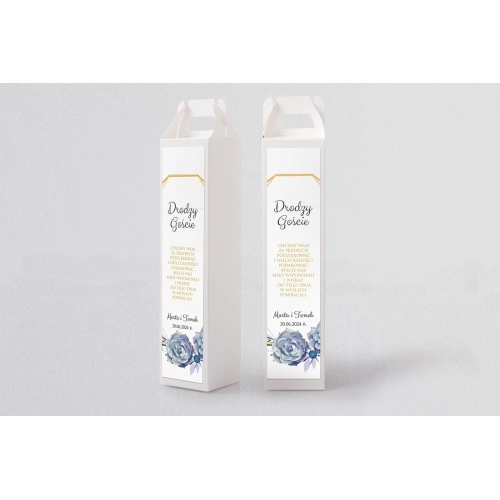 Pudełko na alkohol Flowers & Frame Motyw 6