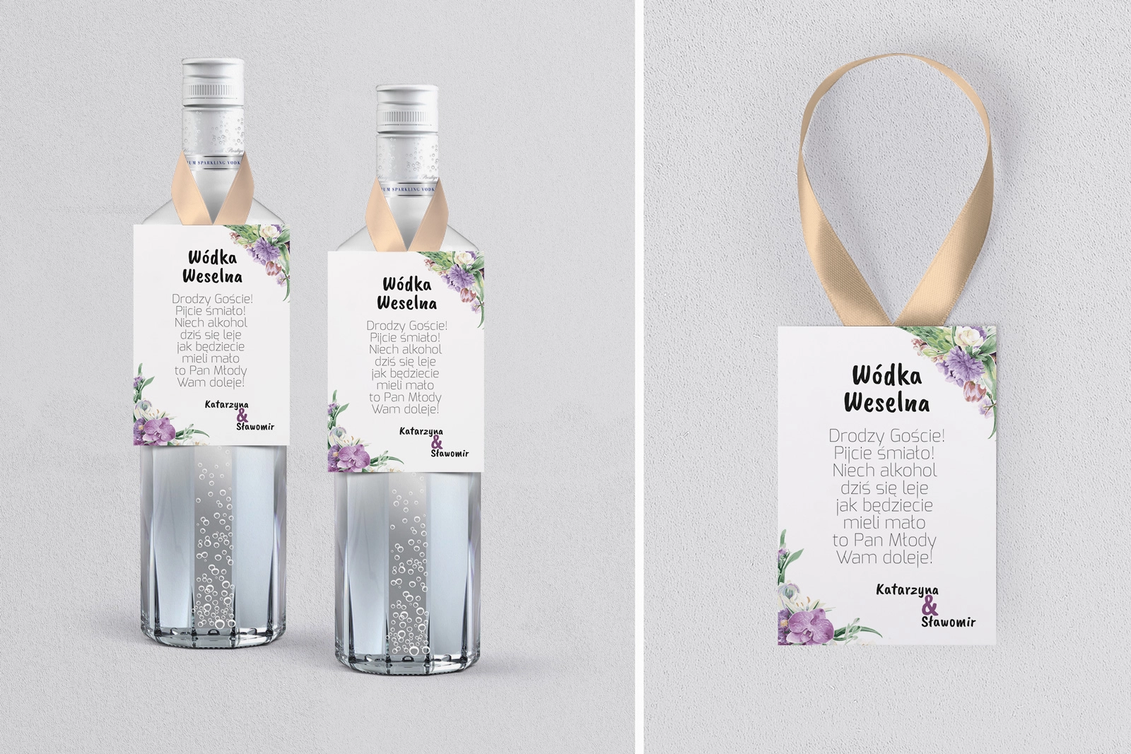 Zawieszka na alkohol Bubiety Motyw 1