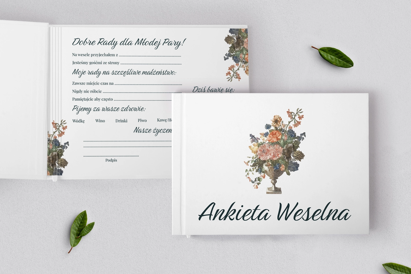 Ankieta Weselna - Rustic Summer Motyw 3