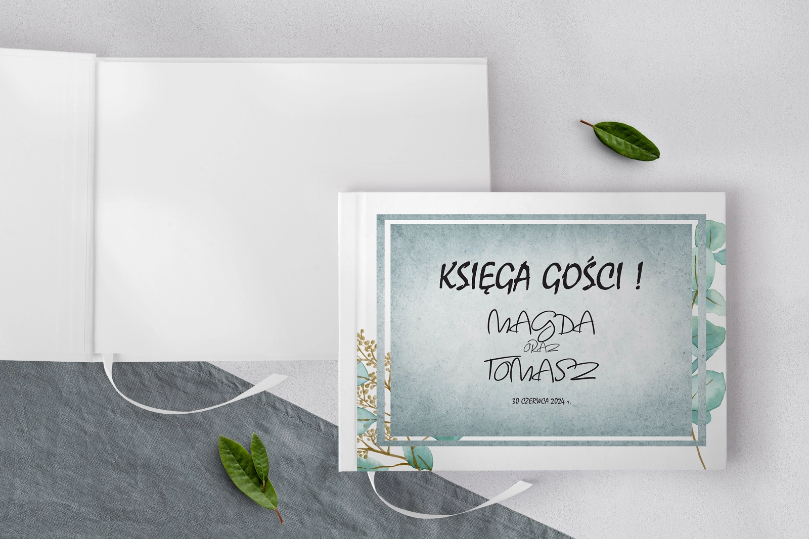 Księga Gości Weselnych Mgiełka Motyw 5