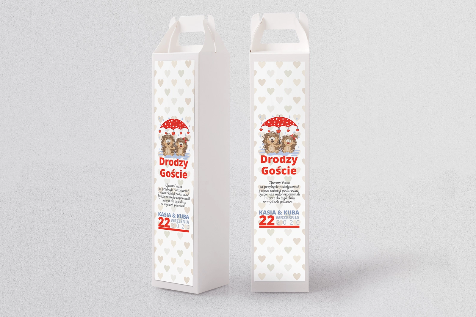 Pudełko na alkohol Uroczy Deszcz Motyw 16