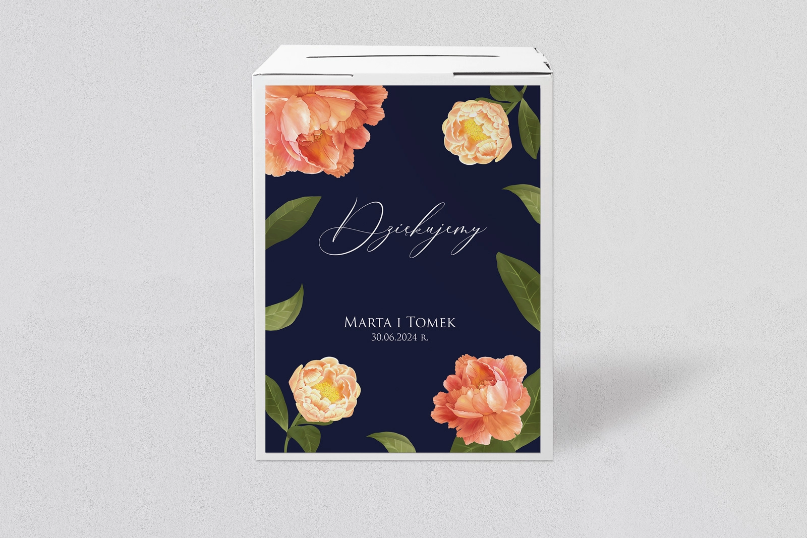 Pudełko na koperty i pieniądze Loveletter Motyw 5