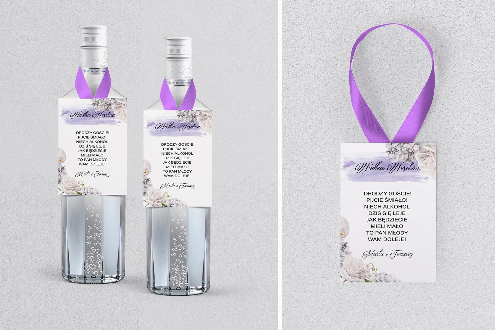 Zawieszka na alkohol Charlotte - Motyw 2