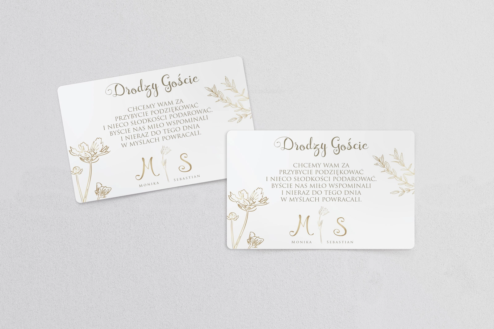 Naklejki na ciasto weselne Fiori Motyw 4