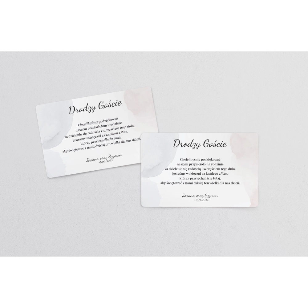 Naklejki na ciasto weselne Watercolor Wedding Motyw 2