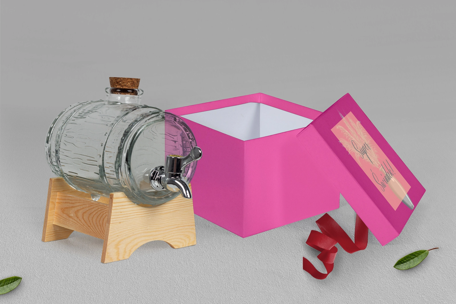 Antałek - opakowanie różowe Butterflies Motyw 4