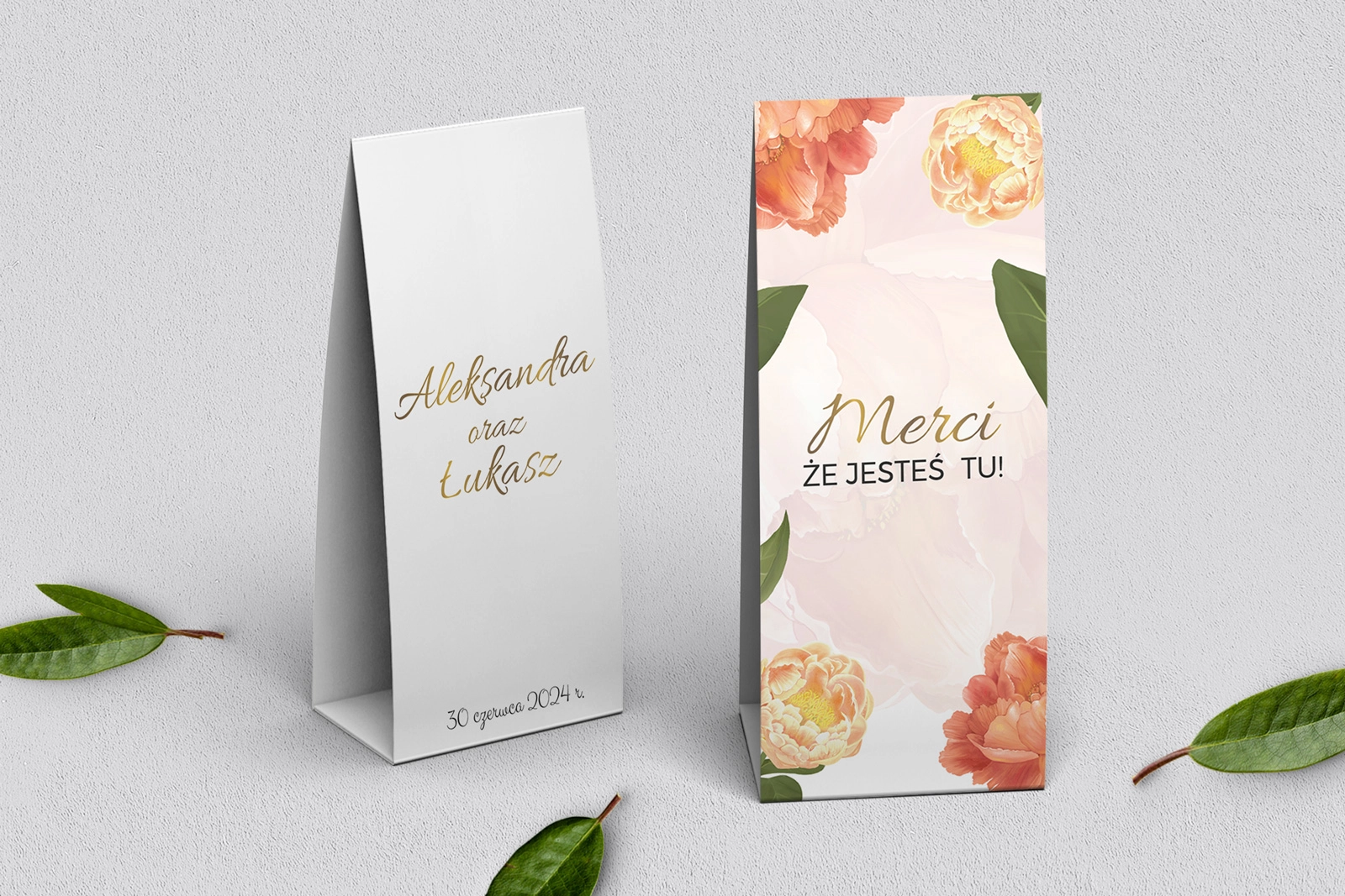 Podziękowanie Merci - Pudełeczko Dream Motyw 5