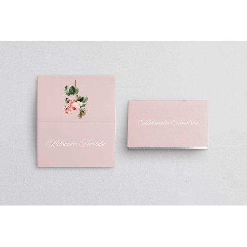 Winietki ślubne składane Bella - Motyw 1