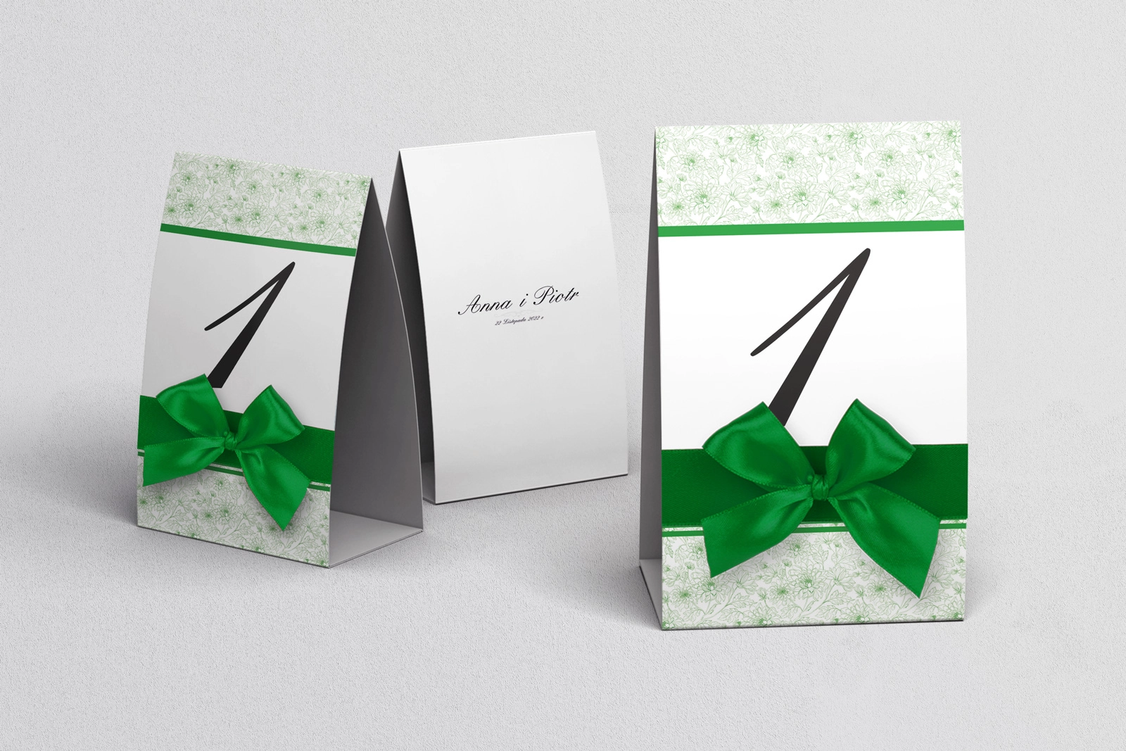 Numerki na stół Ornaments Motyw 12