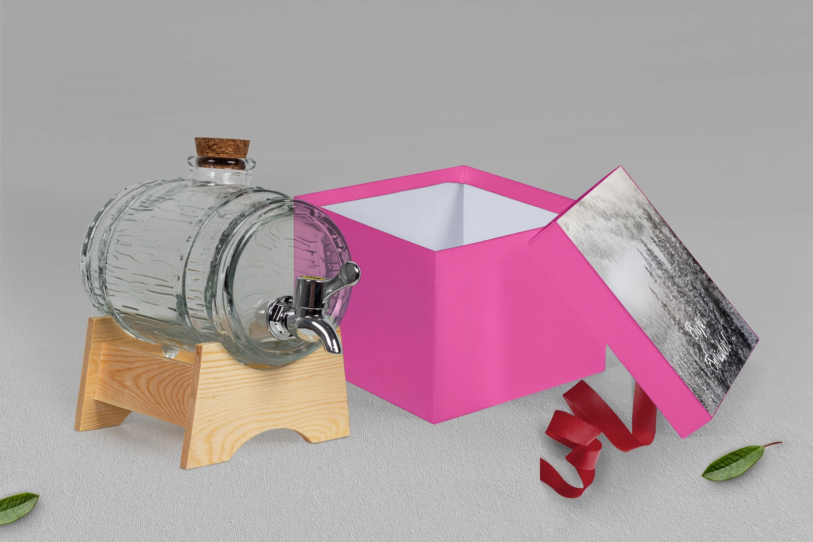 Antałek - opakowanie różowe Forest Motyw 4