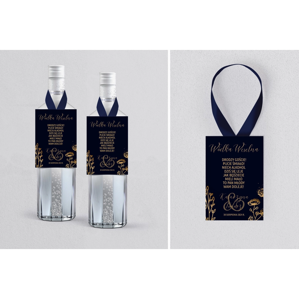 Zawieszka na alkohol Goldish - Motyw 2